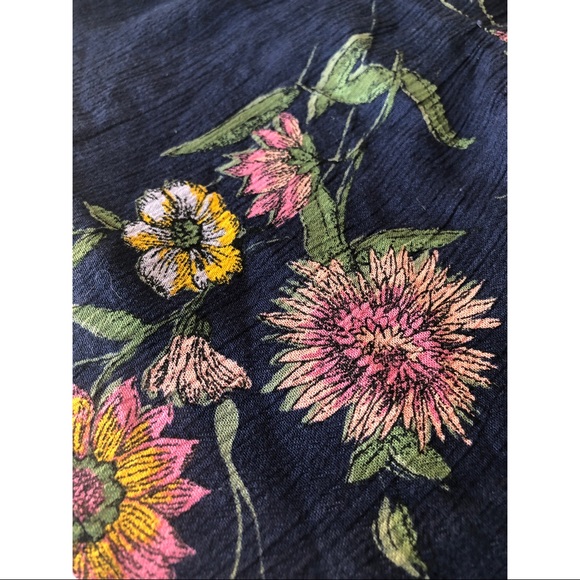 Long Sleeve Floral Print Summer Dress with Tassles - Picture 7 of 16